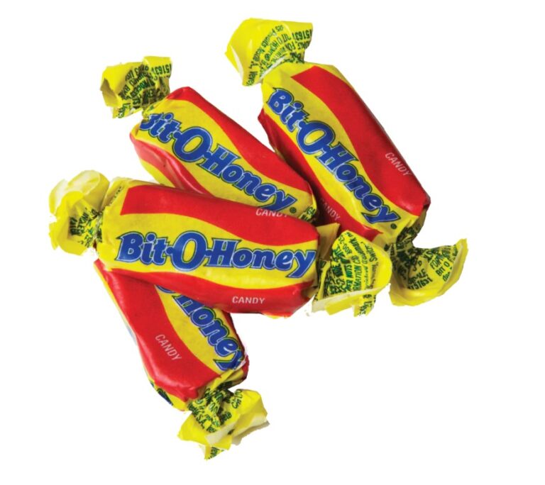 four single bit-o-honey candys