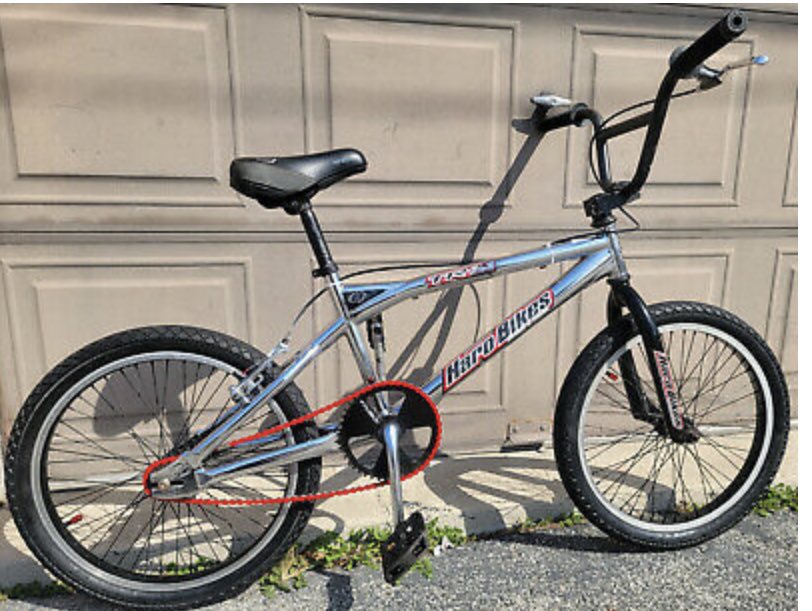 An example of a Haro bike in the 90s