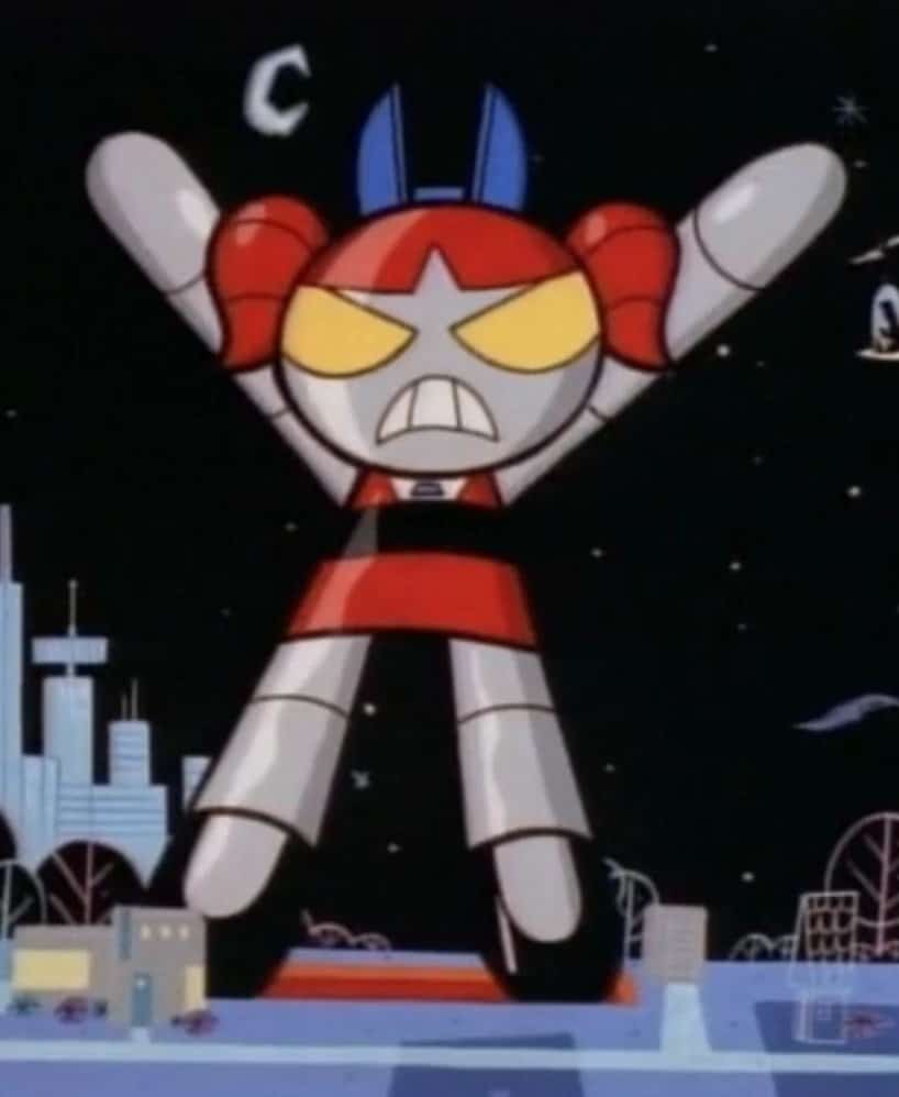 dynamo the powerpuff girls cartoon robot in the 90s