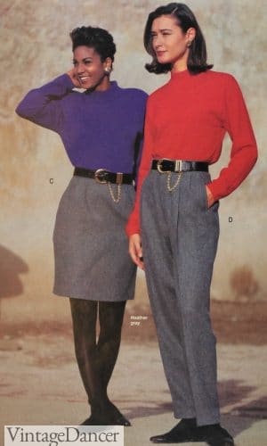 90s Vintage Sweatshirt Outfits tuck-in