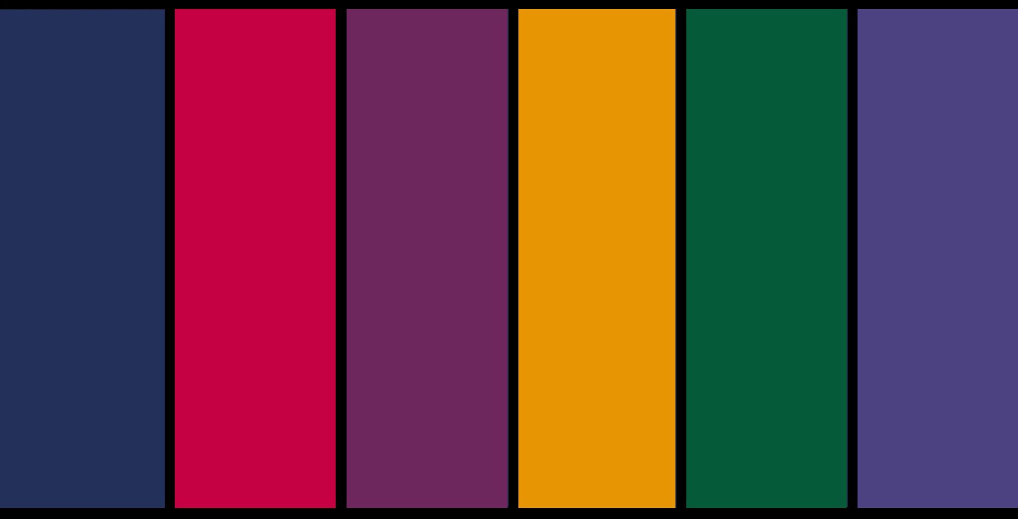 jewel tone colour palette from the 90s