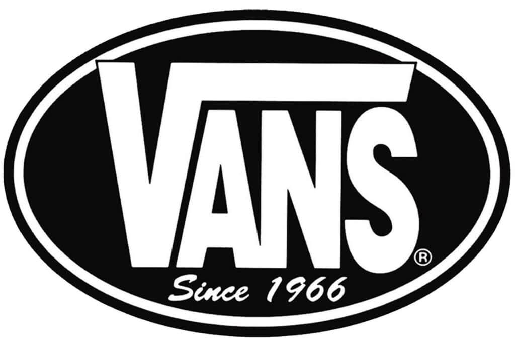 vans logo in the 90s