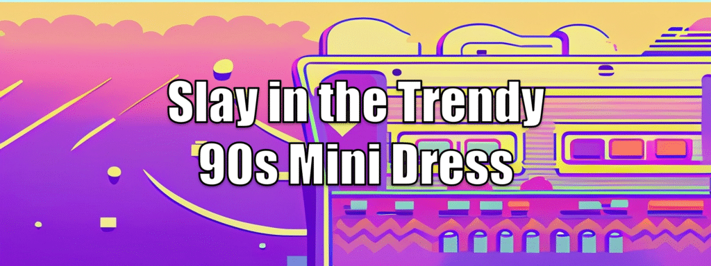 90s Mini Dress Header