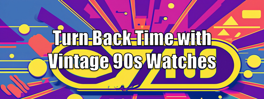 90s Watches Header