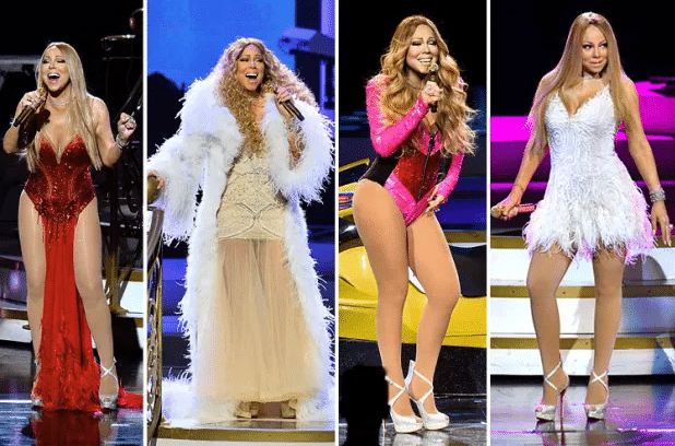 Mariah Carey fashion choices