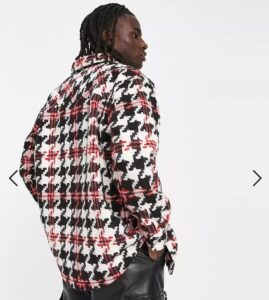 90s flannel back view from asos