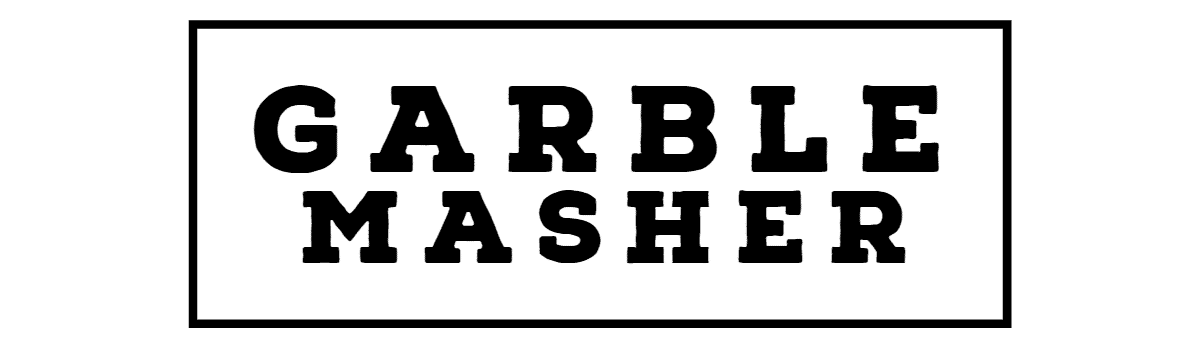 Garble Masher Logo